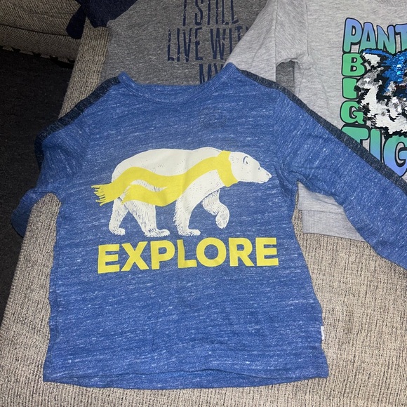 Lot of 6 long sleeved tops for boys size 4 - Picture 8 of 14